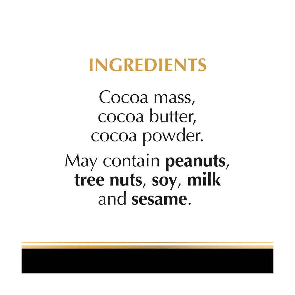 Lindt Excellence 100% Cocoa Dark Chocolate Block - 50g