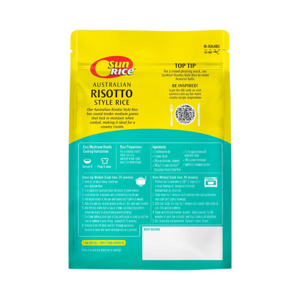 Sunrice Risotto Style Rice - 750g