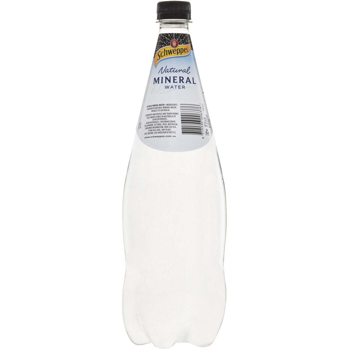 Schweppes Natural Mineral Water Bottle Natural 1.1L