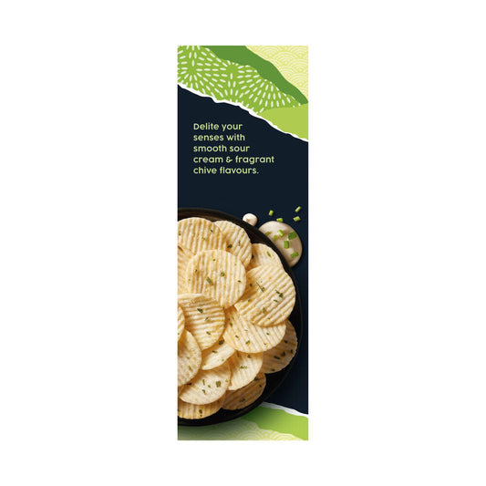 Fantastic Delites Rice Snacks Sour Cream & Chive - 100g