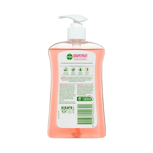 Dettol Anti-bacterial Liquid Handwash Grapefruit - 500mL