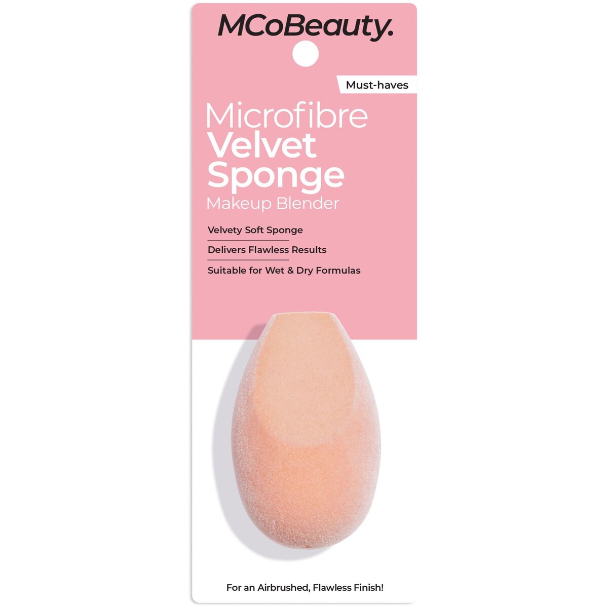 Mcobeauty Microfibre Velvet Sponge Each