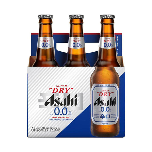 Asahi 0.0% Bottle 330ml - 6 Pack