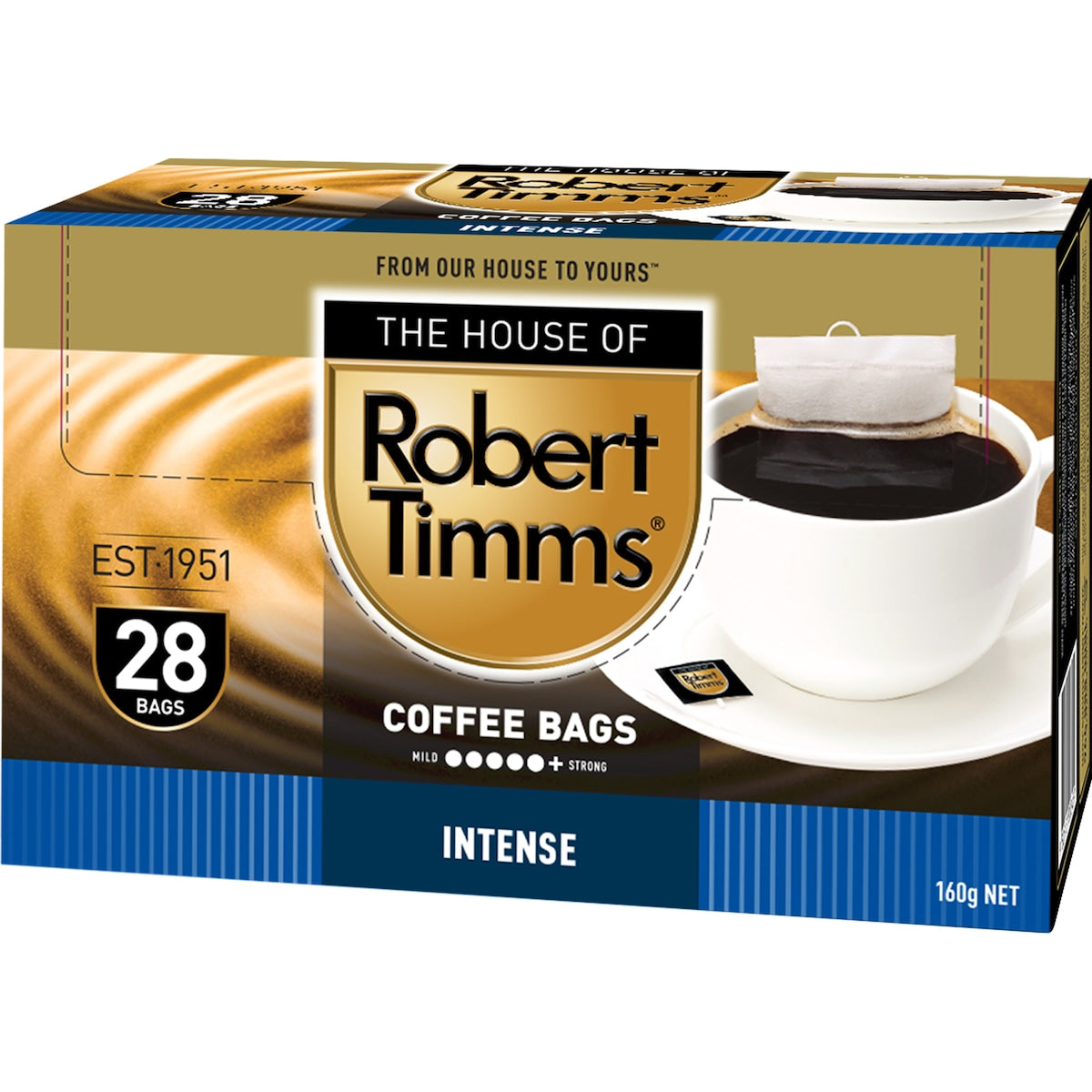 Robert Timms Intense Coffee Bags 28 Pack