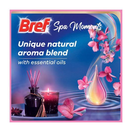 Bref Spa Moments Rim Block Harmony Toilet Cleaner - 50g