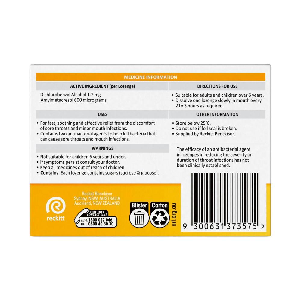 Strepsils Throat Lozenges Value Pack - 36 pack