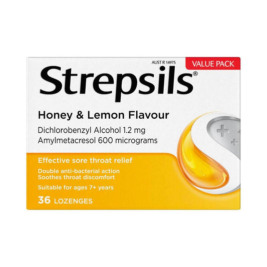 Strepsils Throat Lozenges Value Pack - 36 pack