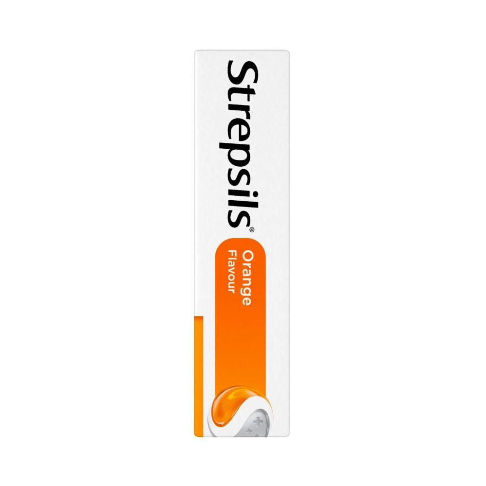 Strepsils Orange Throat Lozenges - 36 pack