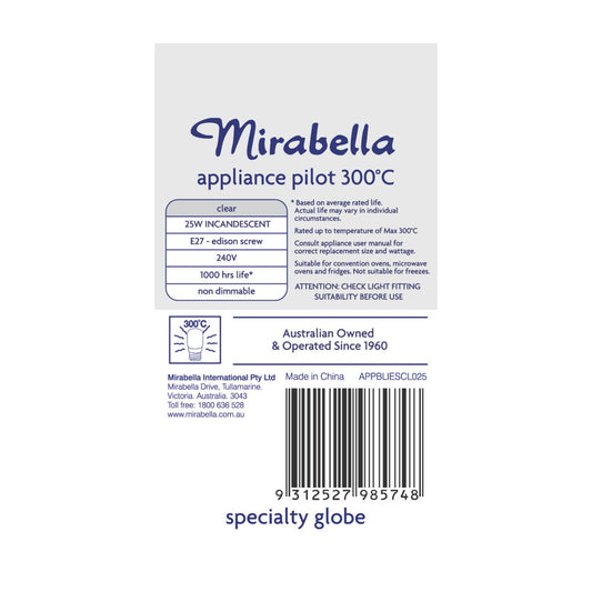Mirabella Appliance Pilot T25 Es 25w ear Blister - 1 each