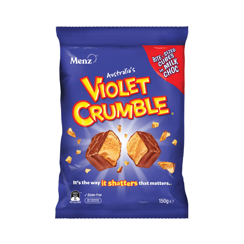 Menz Violet Crumble Bag - 150g