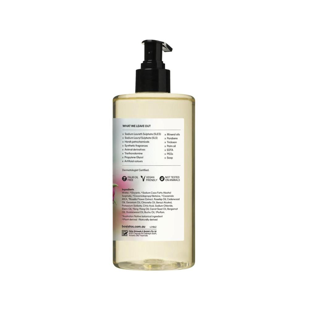 Bosistos Hand Wash Rosella Flower & Rosehip - 500mL