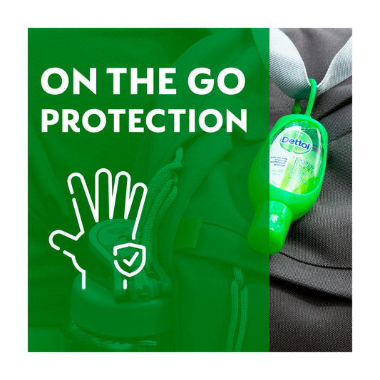 Dettol Healthy Touch Liquid Antibacterial Instant Hand Sanitiser - 50mL