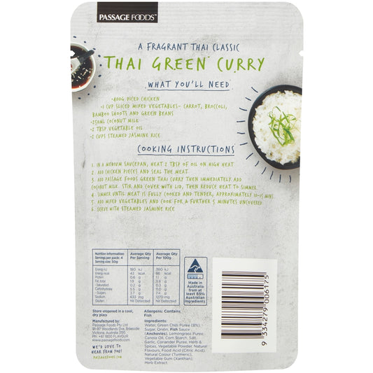 Passage To Asia Green Thai Sauce 200g