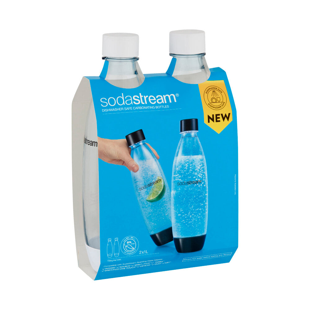 Sodastream Carbonating Bottle Dishwasher Safe - 2 pack