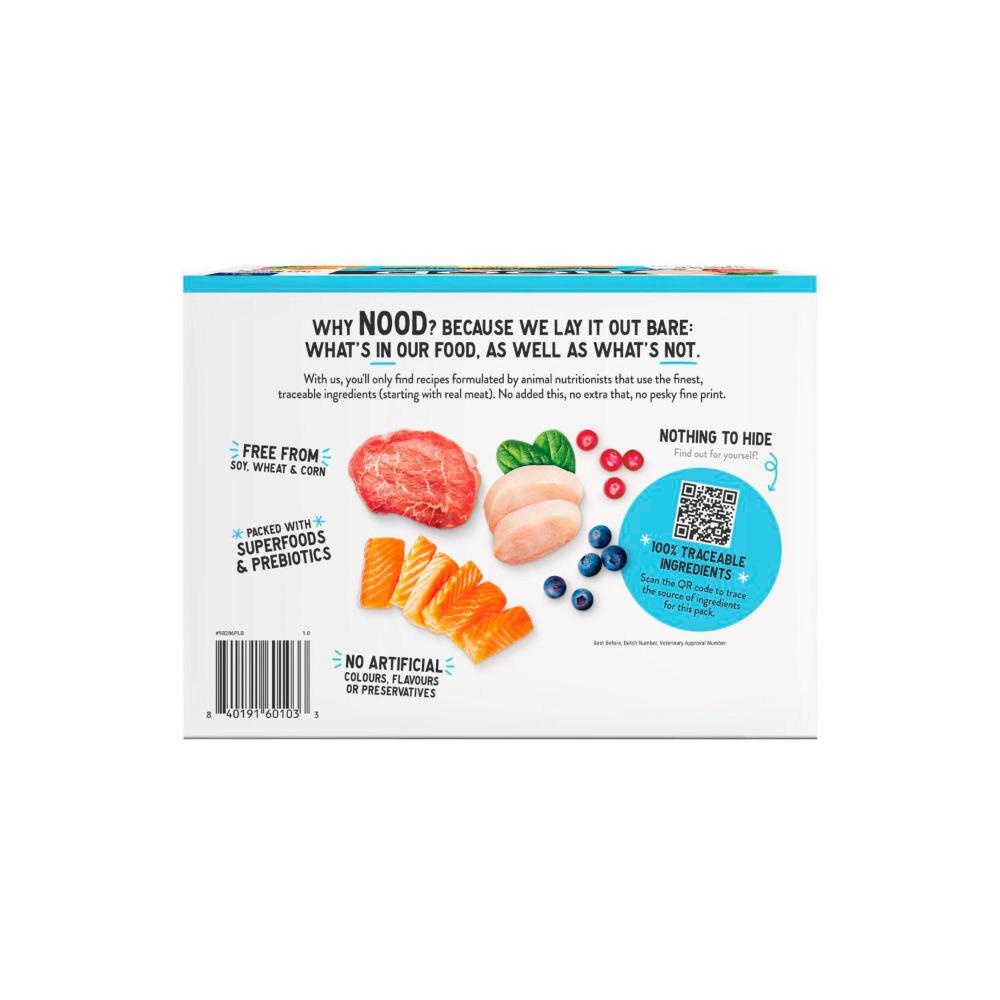 Nood Wet Cat Food Favourites In Gravy 12x85g