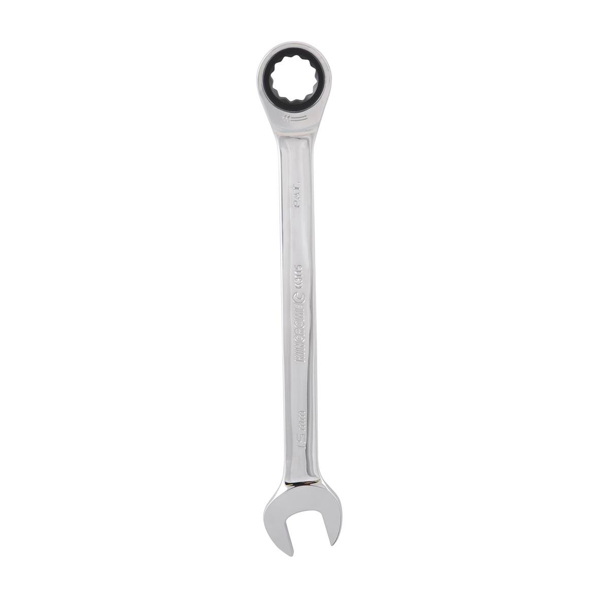 Kincrome Gear Spanner - 15mm - Chrome Vanadium Steel - Ratcheting