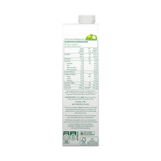 Australia's Own Cholesterol Lowering Milk - 1L