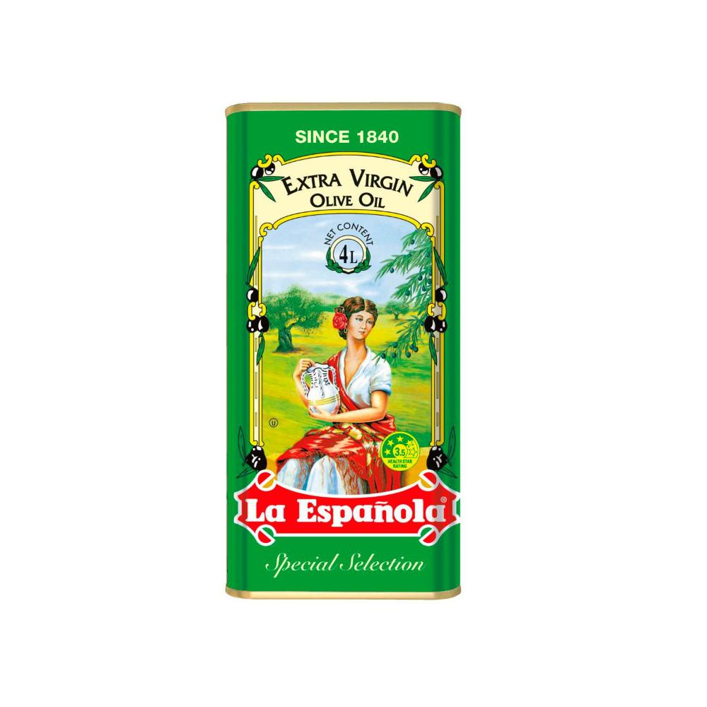 La Espanola Extra Virgin Olive Oil - 4L