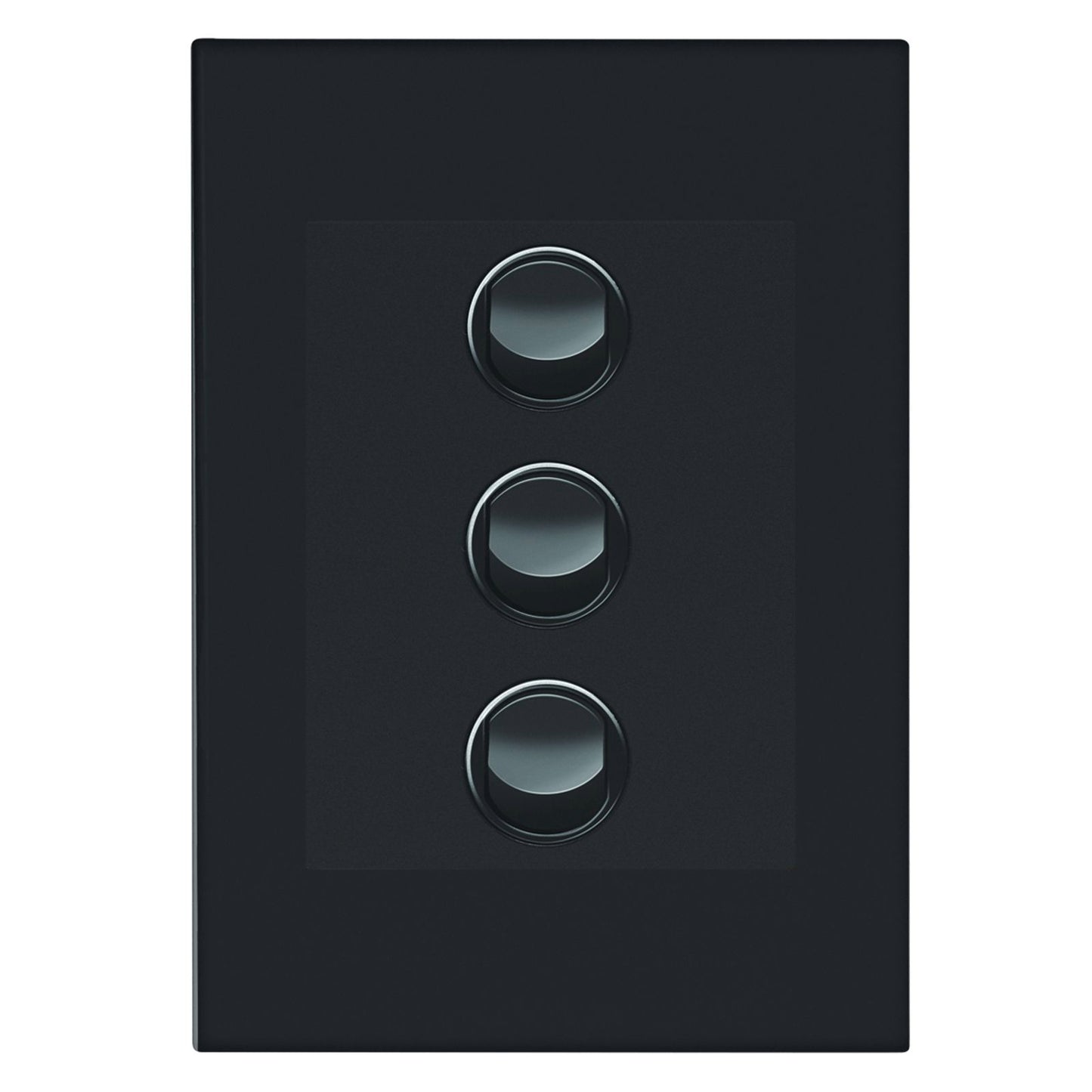 Hpm Wall Switch - 3 Gang - 85mm