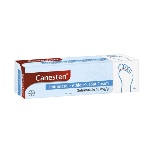 Canesten Anti-fungal Athlete's Foot Tinea Pedis Cream - 50g