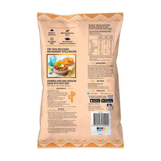 Tostitos Restaurant Style Smokin Chipotle Sour Cream - 165g