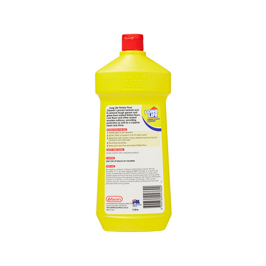 Long Life Timber Floor Cleaner - 1L