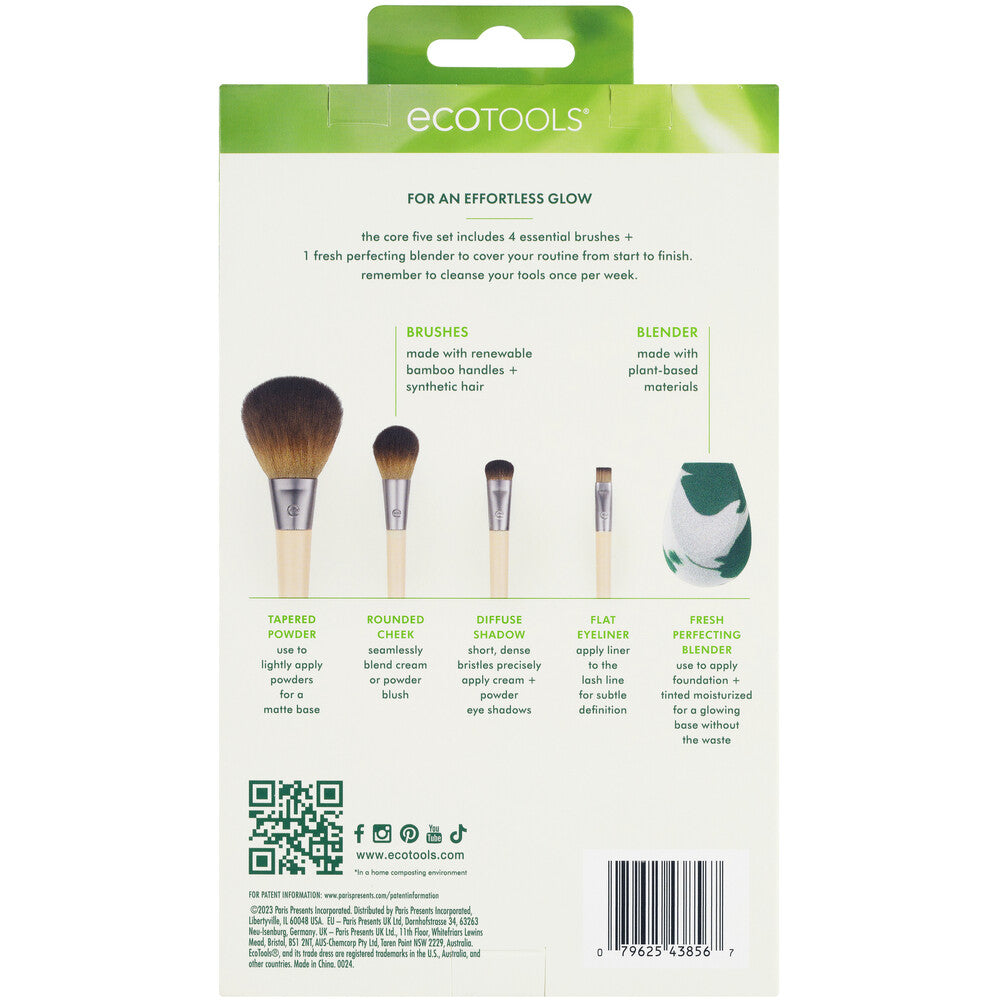 Eco Tools The Core Five Set - 5 pack