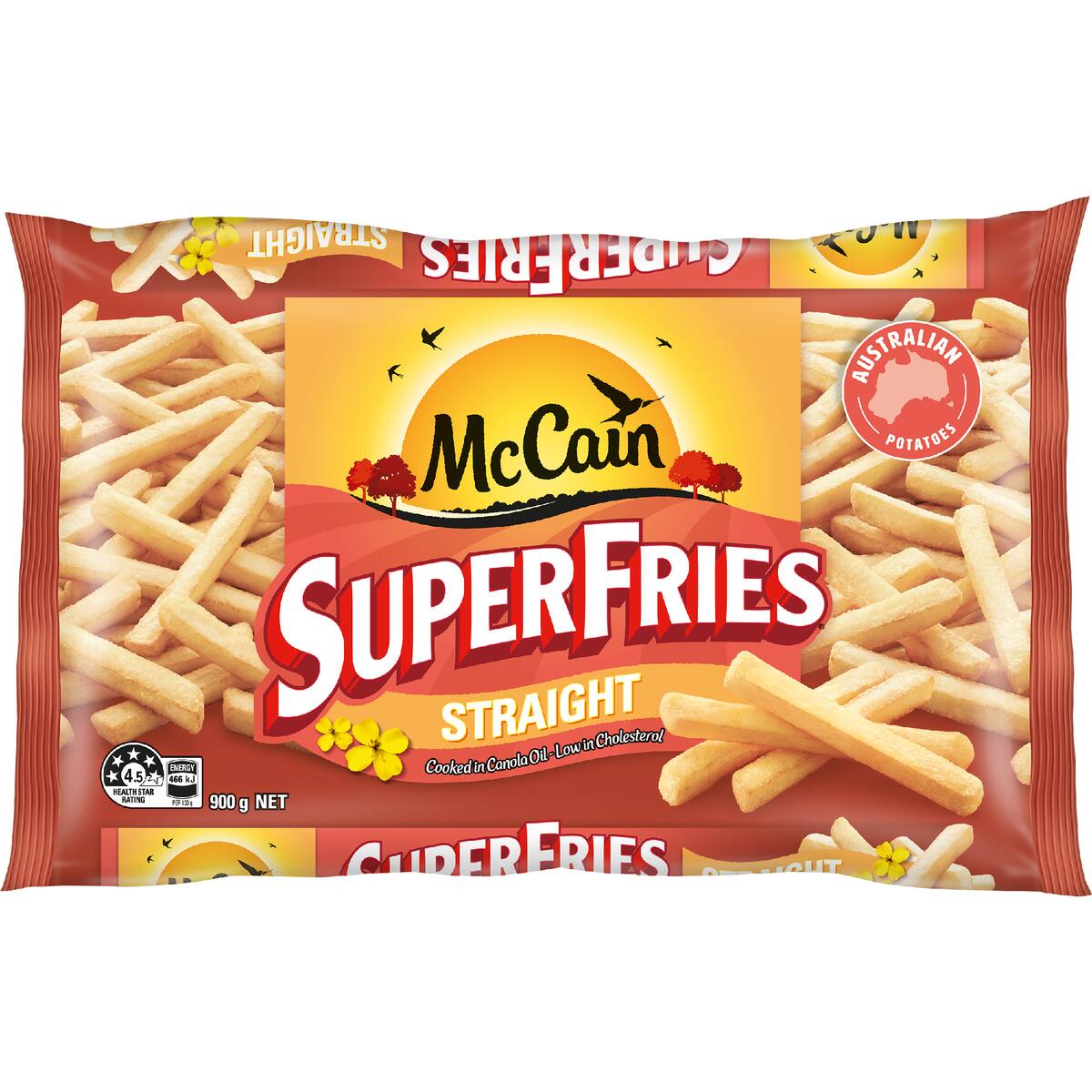Mccain Superfries Straight Cut 900g