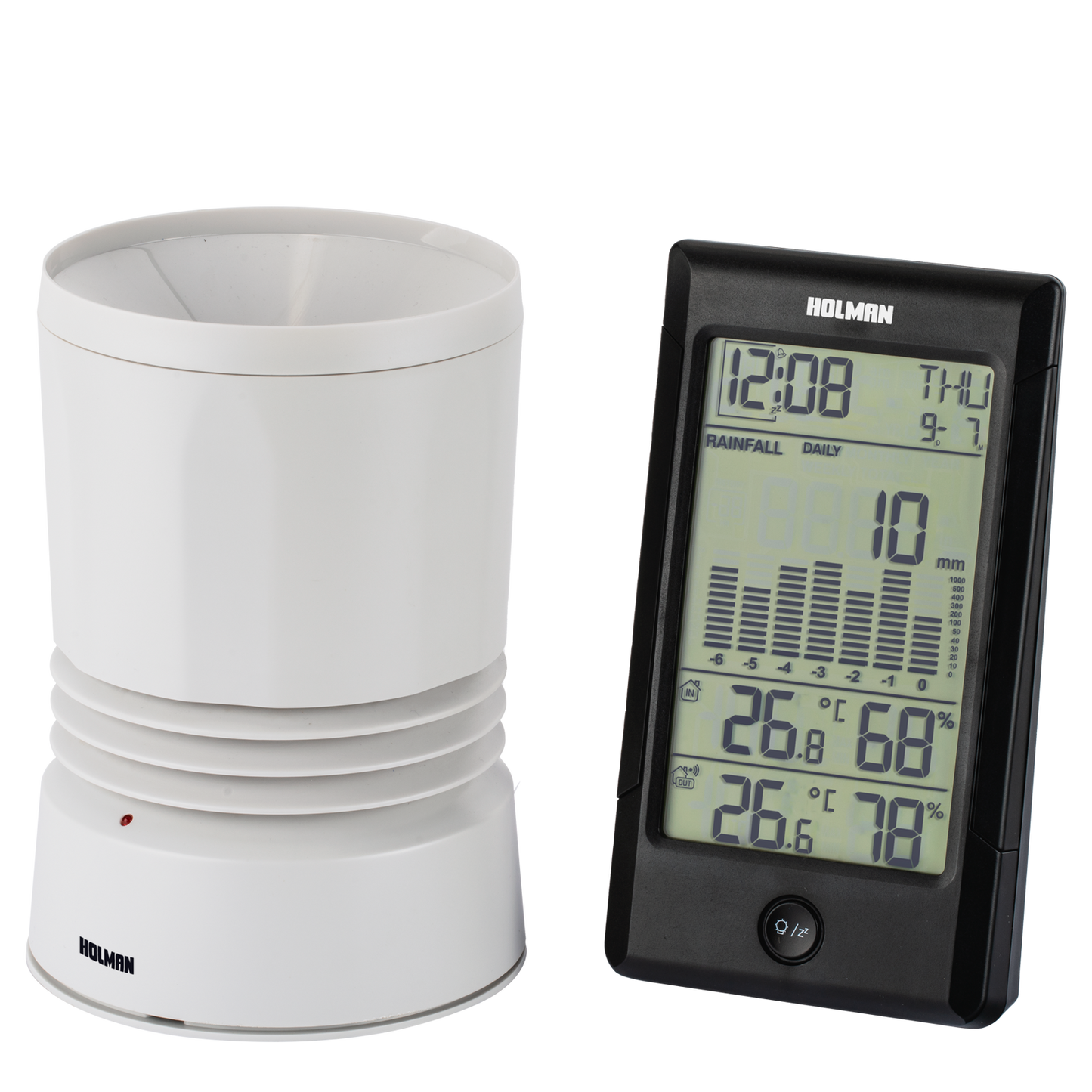Wireless Digital Rain Gauge - 165 x 190 x 125mm