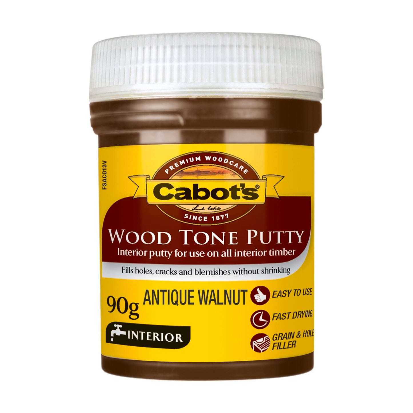 Cabot Wood Tone Putty - 90g