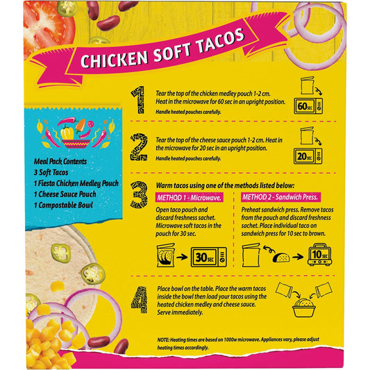 Coco Earth Ready Meal Chicken Soft Taco Kit 320g