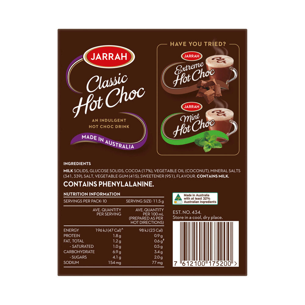 Jarrah Drinking Chocolate - 115g