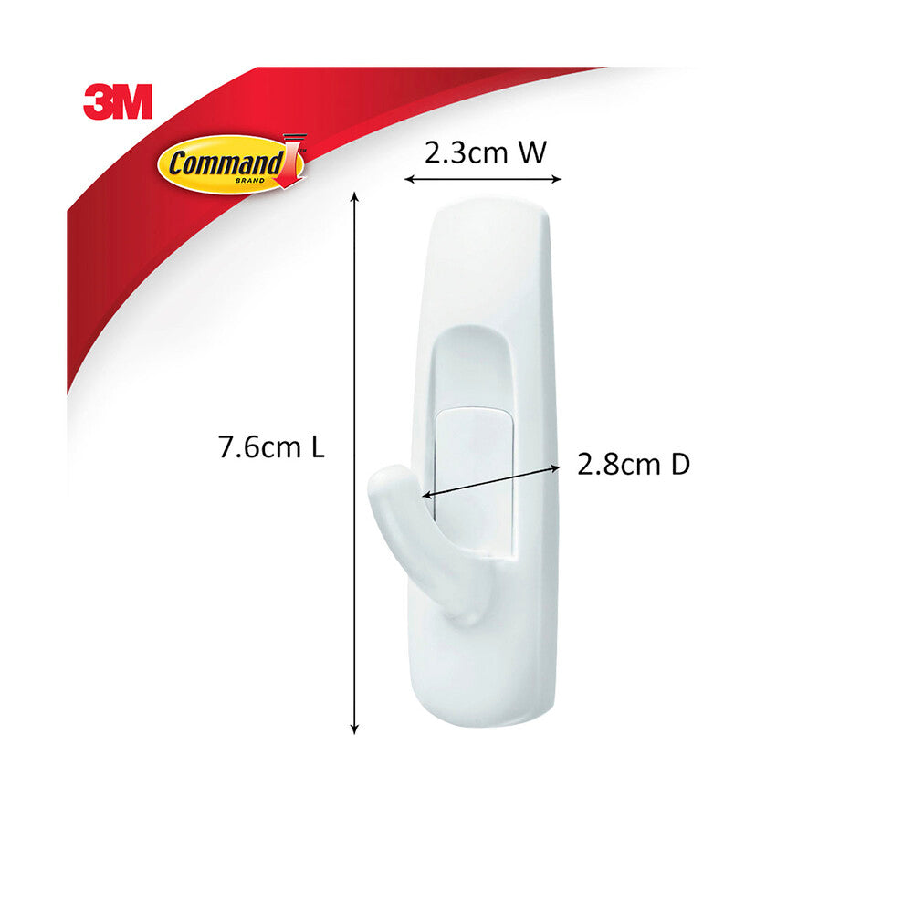 3M Command Medium Utility Hooks - 2 pack