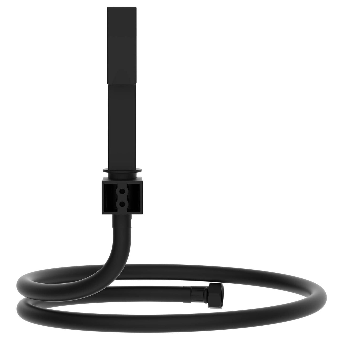 Evekare Square Bidet Spray with Holder - 1.2m - Matte Black