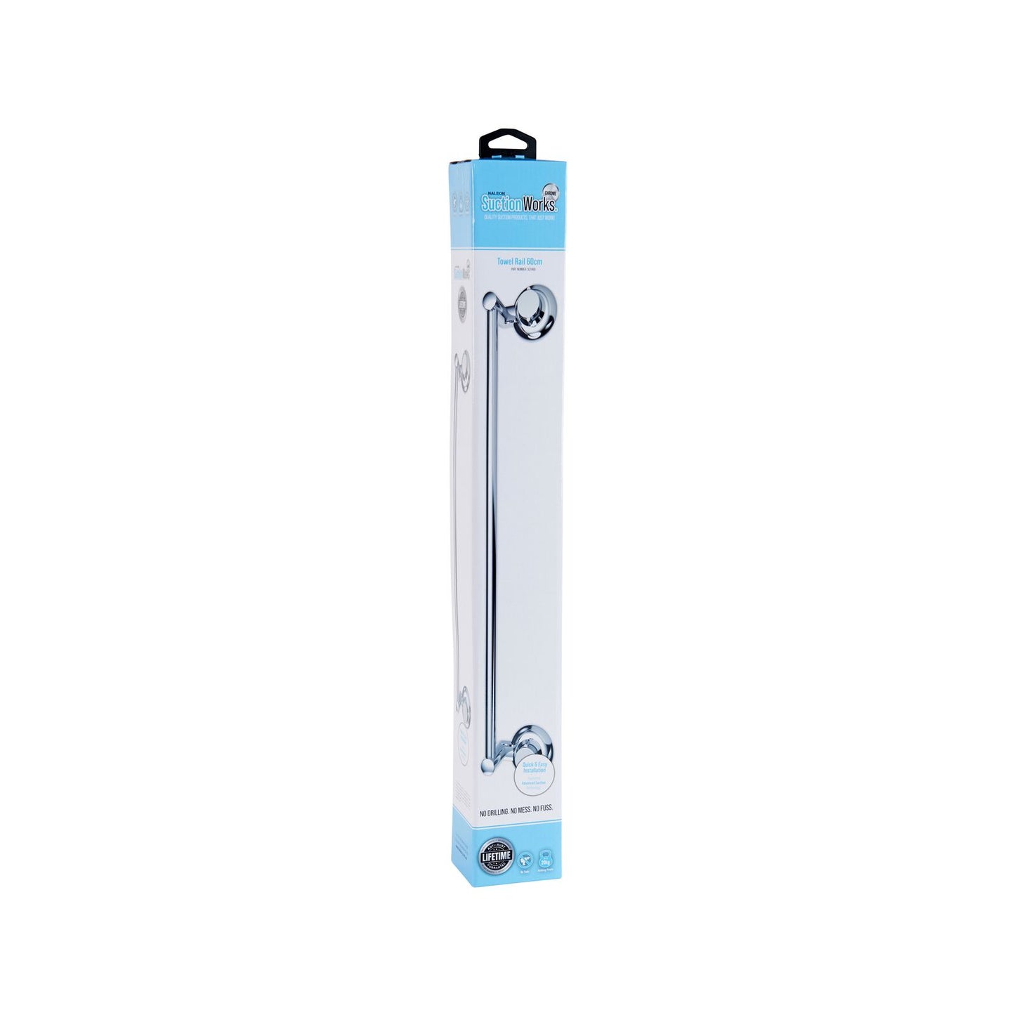 Naleon Suction Works Towel Rail - 60cm