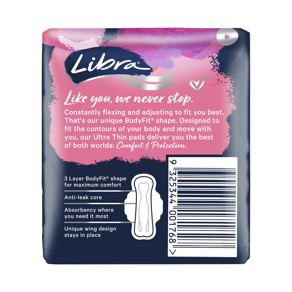 Libra Pads Ultra Thin Super Wing - 12 pack