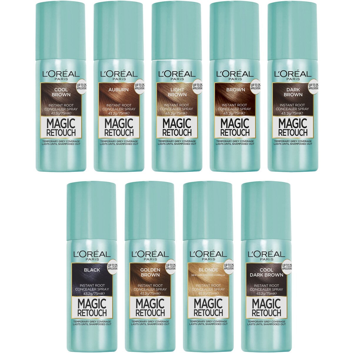 L'oreal Magic Retouch Instant Root Concealer Spray Magic Retouch Each