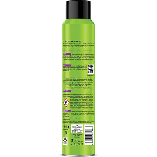 Got2b Fresh It Up Extra Fresh Dry Shampoo 200ml