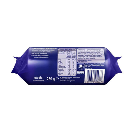 Mcvities Healthy Choice Digestives Plain - 250g