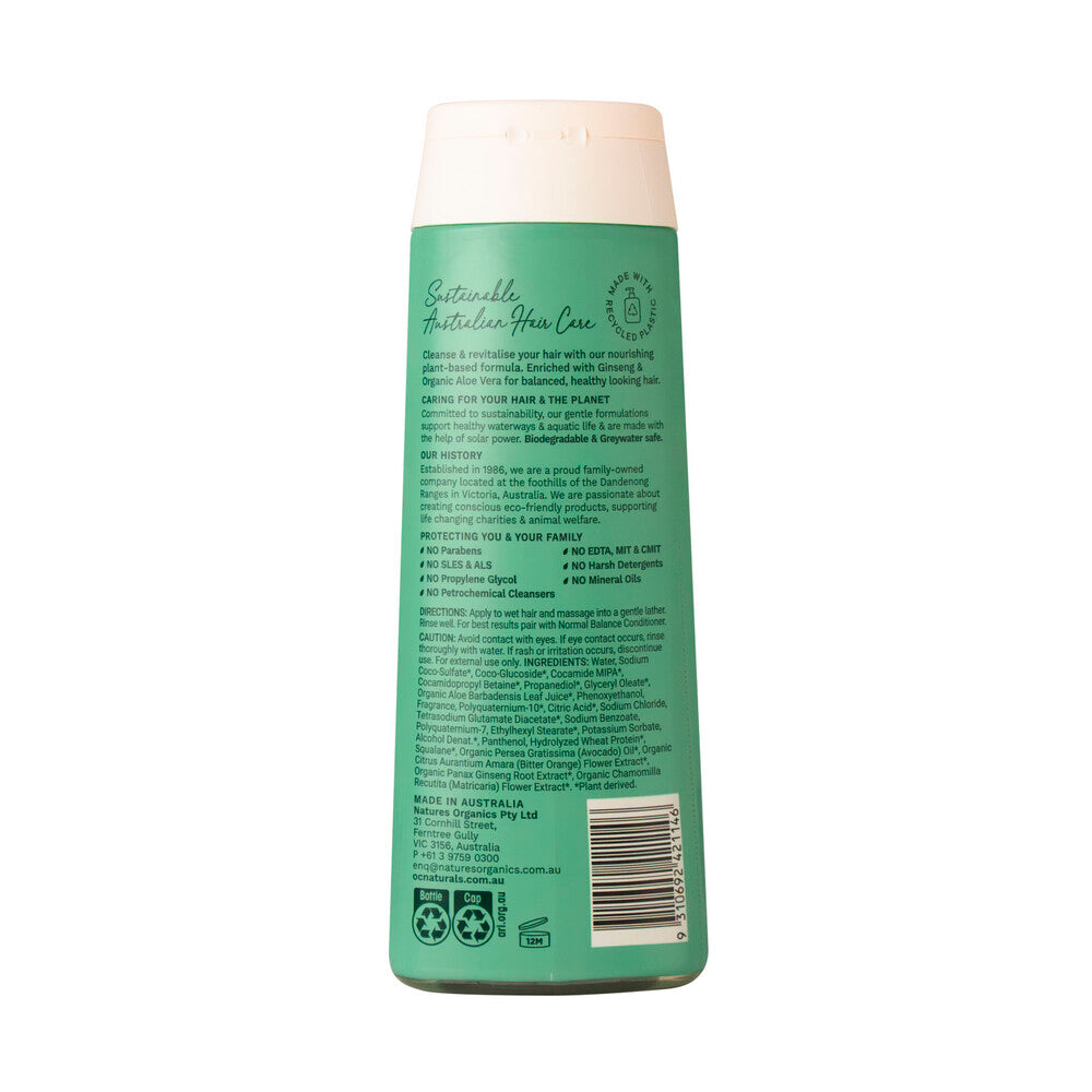 OC Naturals Normal Balance Shampoo - 400mL