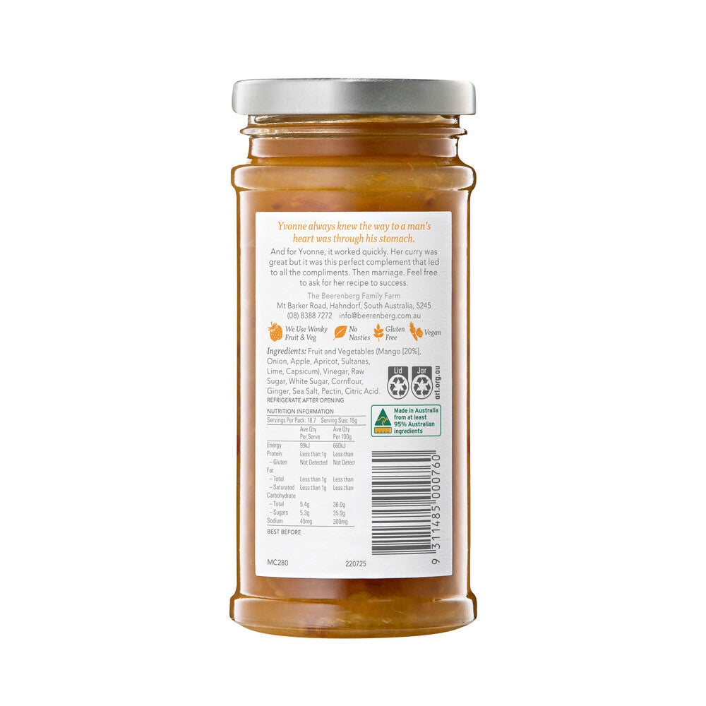 Beerenberg Mango Chutney | 280g