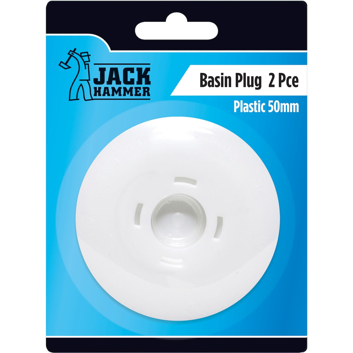 Jack Hammer Plug Twin Pack 50mm Each