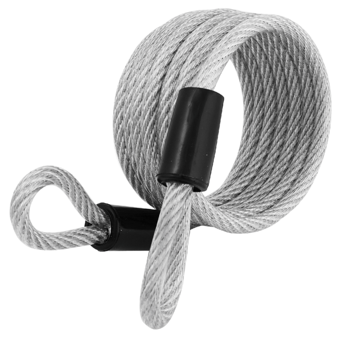 Master Lock Looped Self Coil Cable - 6mm - 1.8m