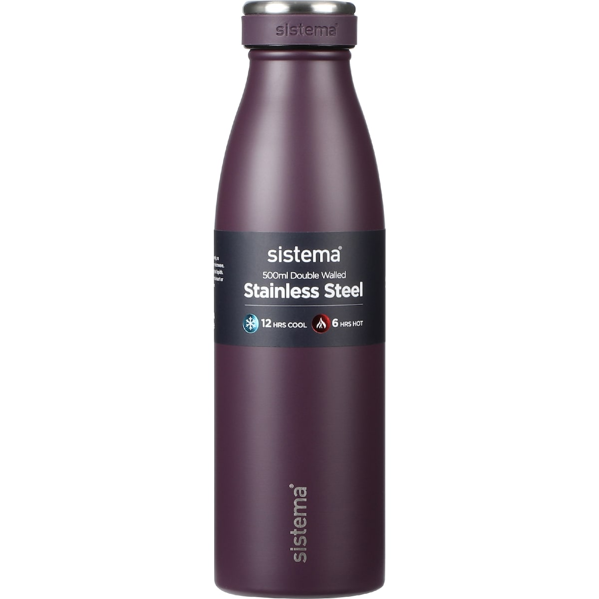 Sistema Double Walled Stainless Steel Bottle Assorted 500ml Each