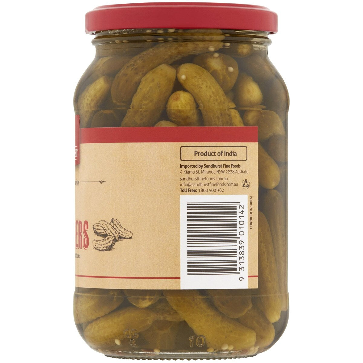 Sandhurst Baby Cucumbers 500g