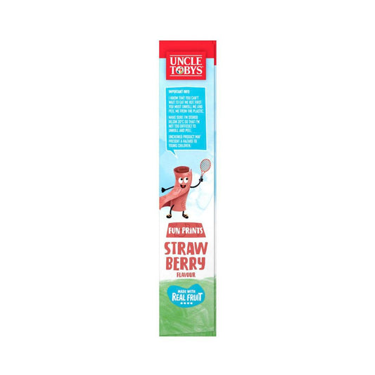 Une Tobys Roll-ups Rainbow Berry Lunchbox Snacks Made With Real Fruit - 94g