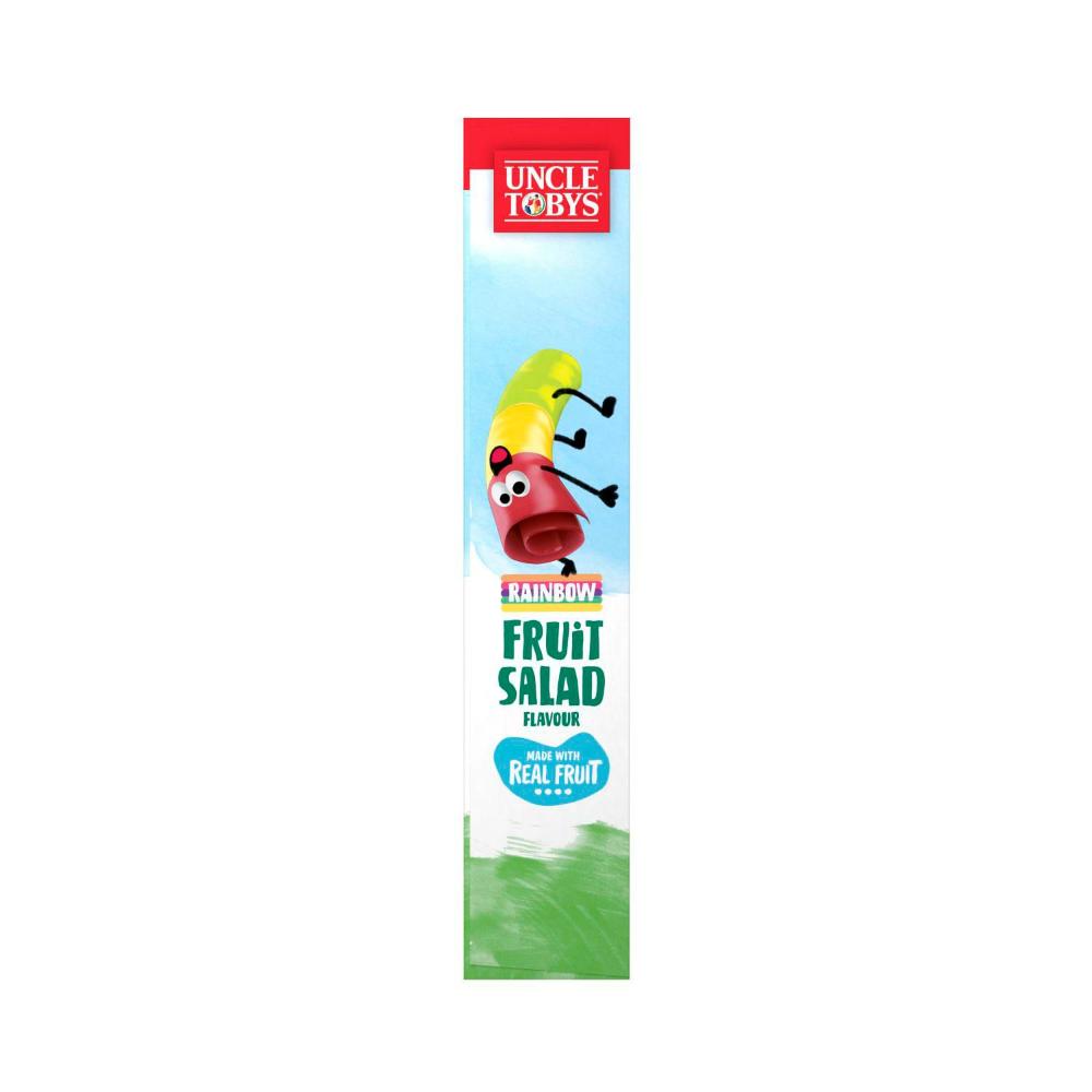 Une Tobys Roll-ups Rainbow Fruit Salad Snacks Made With Real Fruit - 94g