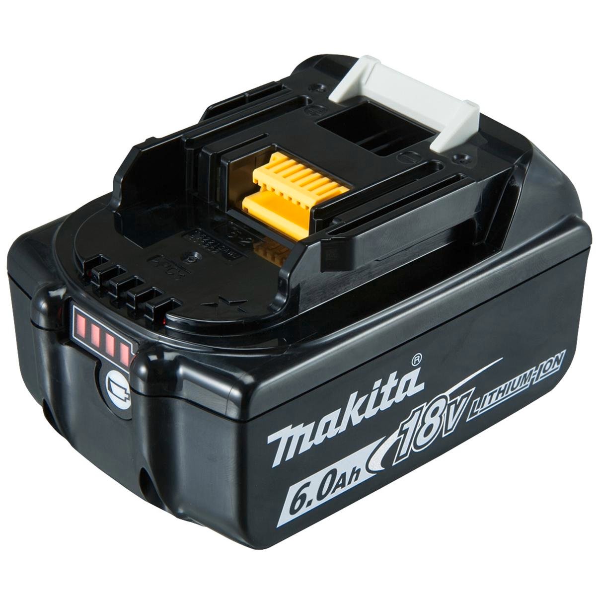 Makita 18V Li-Ion Battery - 6.0Ah - High Energy Cells - Fuel Gauge