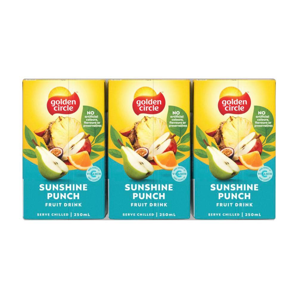 Golden Cire Tetra Drink Sunshine Punch 6 Pack - 1.5L