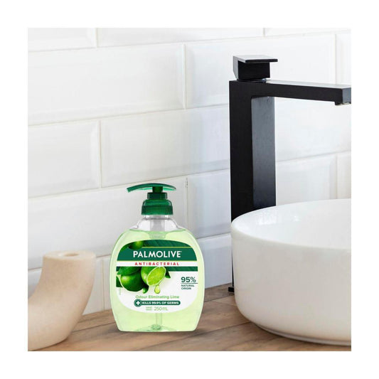 Palmolive Antibacterial Hand Wash Odour Neutralising Lime - 250mL